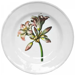 Astier de Villatte Assiette Creuse Bella Donna Lily