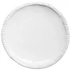 Astier de Villatte Assiette Plate Aurelie, Bord Brode