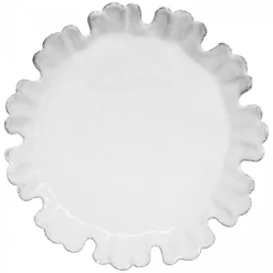 Astier de Villatte Assiette Plate Chou A 11 Petales