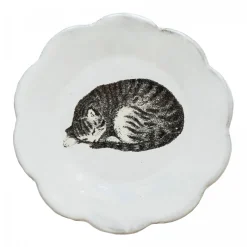 Astier de Villatte Coupelle Chat Endormi
