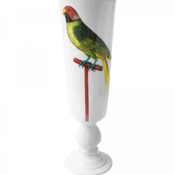 Astier de Villatte Long Vase Perroquet Albin Fridatutah Bengale