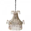 Astier de Villatte Lustre Pavillon A Pampilles Ambre