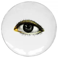 Astier de Villatte Petite Assiette Oeil Gauche