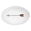 Astier de Villatte Plat Oval Fleche